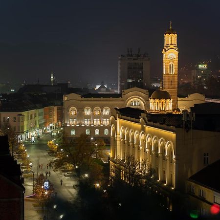 Apartman Pozoriste Penthaus Banja Luka Kültér fotó