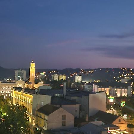 Apartman Pozoriste Penthaus Banja Luka Kültér fotó