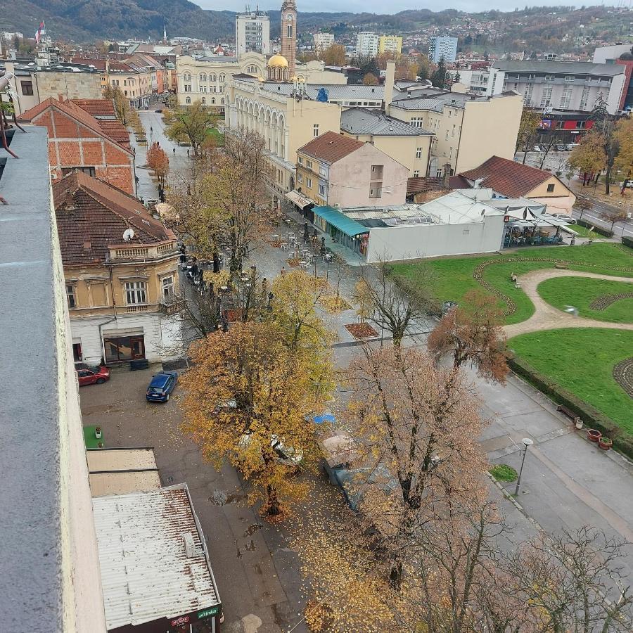 Apartman Pozoriste Penthaus Banja Luka Kültér fotó